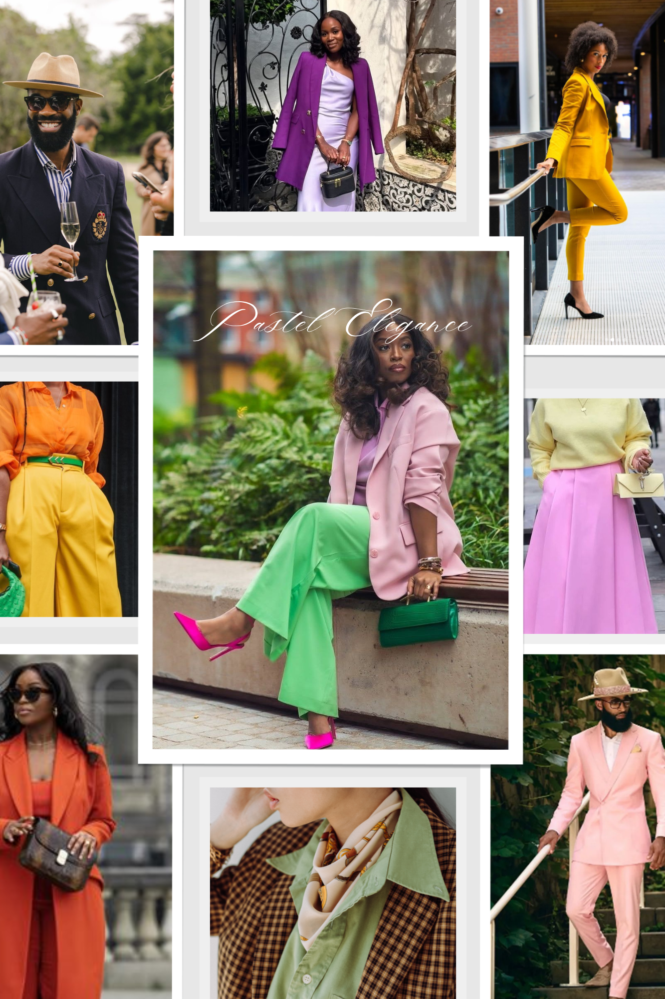 Pastel Elegance Moodboard